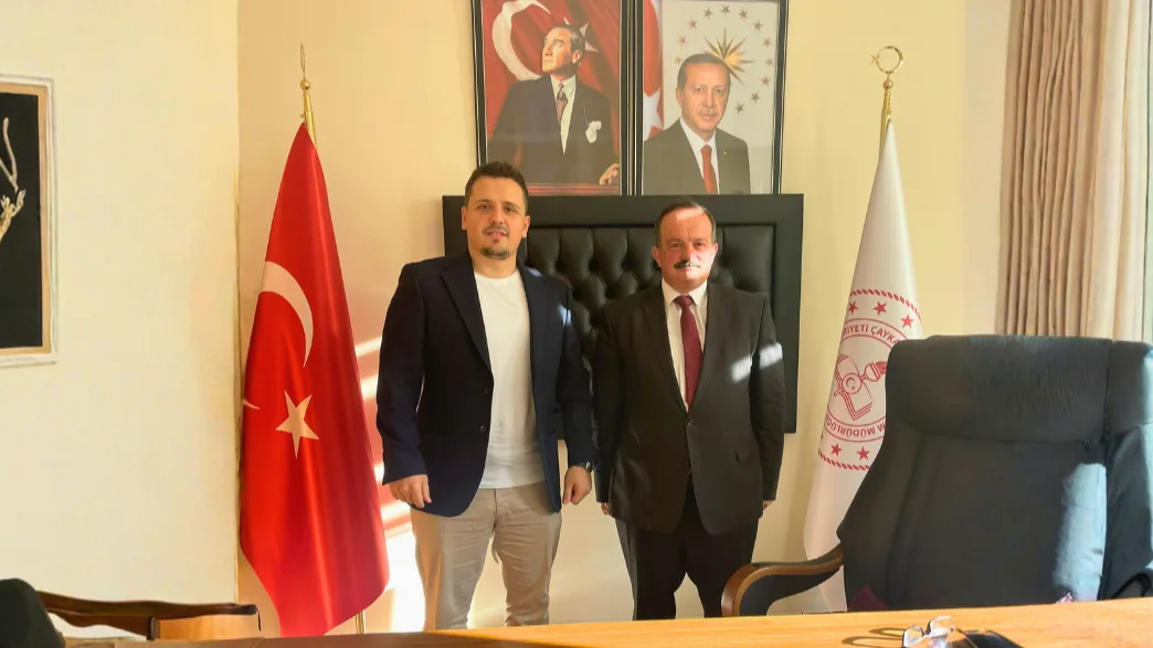 Çaykara'daki Eğitim Süreçleri İlçe Milli Eğitim Müdürü Çamurali ile Ele Alındı